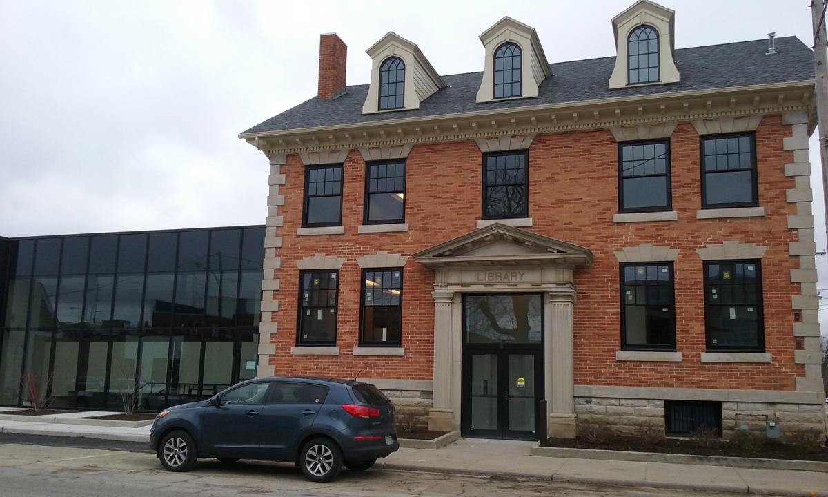 Wauseon Public Library building exterior after renovations