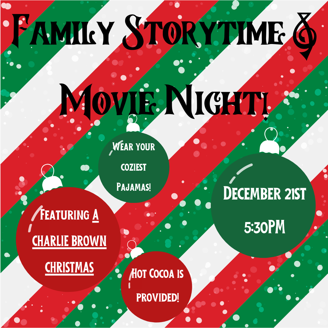 family storytime and movie night