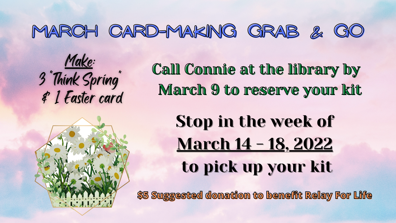 March card making grab and go