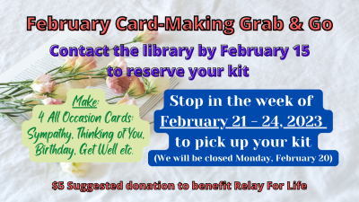 February card-making grab & go