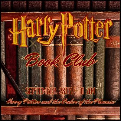 Harry Potter Book Club Graphic