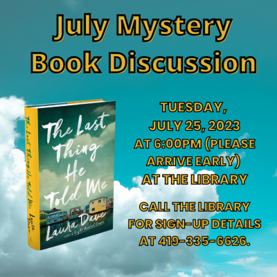 july mystery book discussion