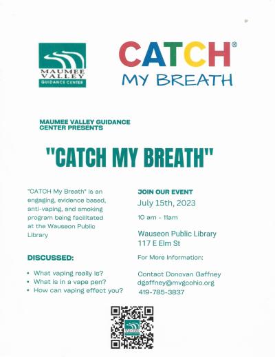 catch my breath flyer