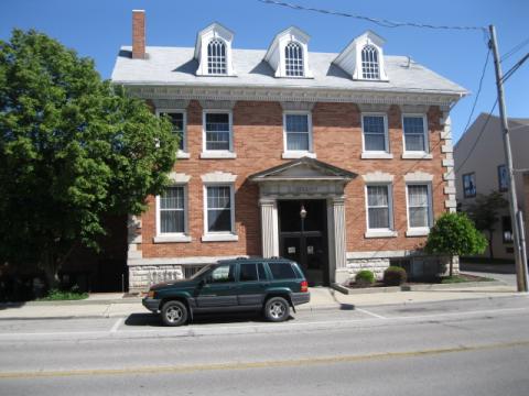 Wauseon Public Library front view of exterior