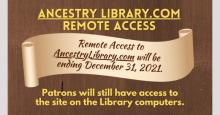 ancestry.com remote access no longer available