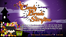 candy parade storytime graphic