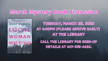 mystery book discussion