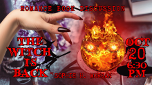 Romance Book Discussion The Witch Is Back by Sophie H. Morgan Oct 20 6:30 PM