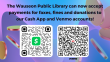 The library can accept app payments