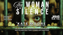 The woman they could not silence historical fiction discussion Jan 6 time tbd by Kate Moore Bestselling author of the Radium Girls One woman, her incredible fight for freedom, and the men who tried to make her disappear.
